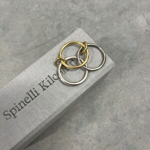 Spinelli Kilcollin Fauna Ring‎ in 18K Black & Yellow Gold & Sterling Silver